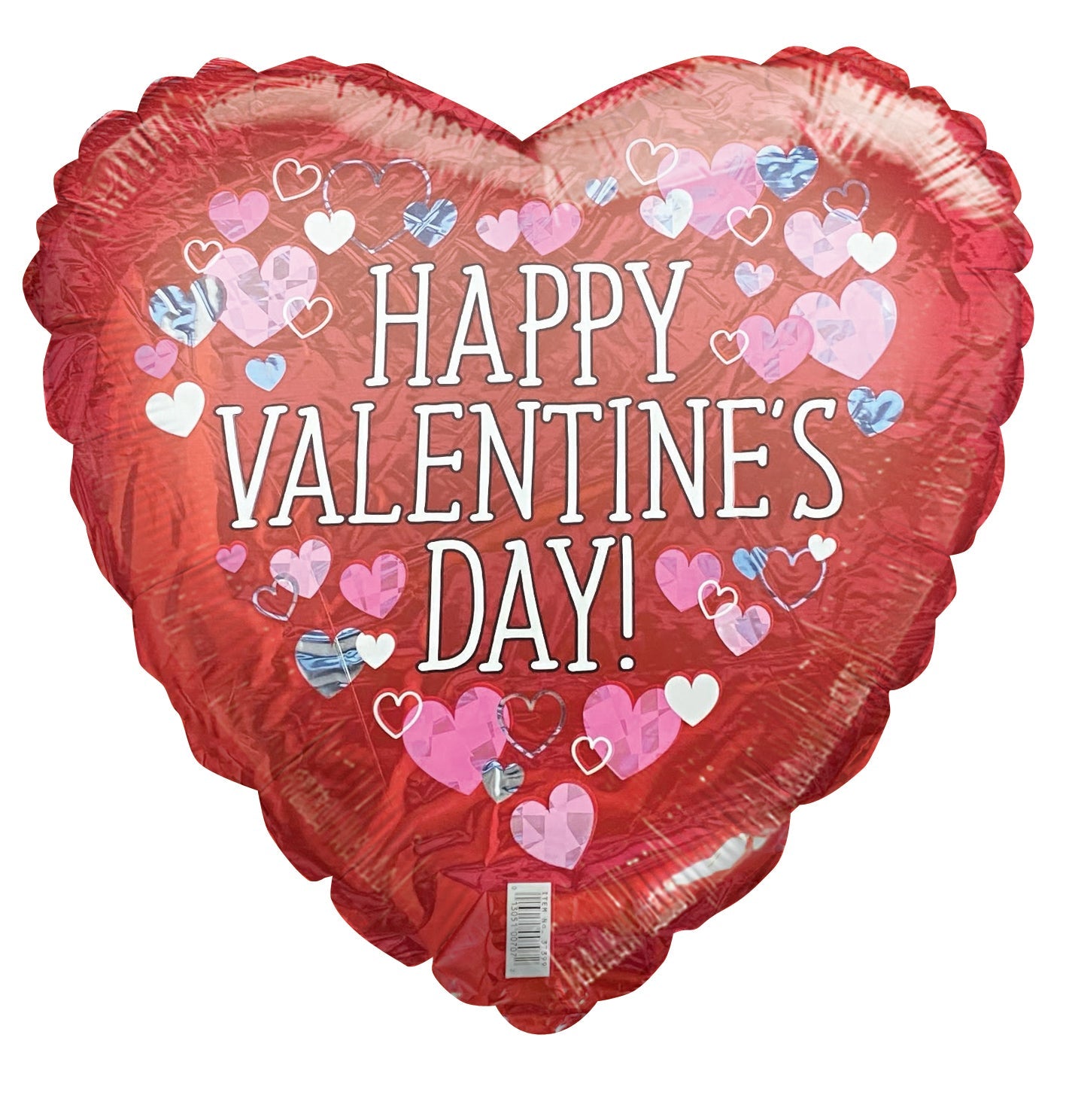 Free Valentine's Day Foil Balloon - With Helium