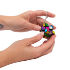 Mini Metallic Muddle Puzzle Keyring