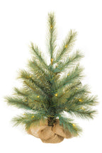 NEW-Gold Led Pine Christmas Tree