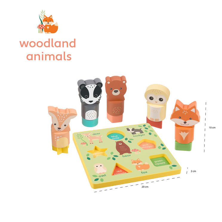 Woodland Animal 3D Puzzle (FSCÂ®)