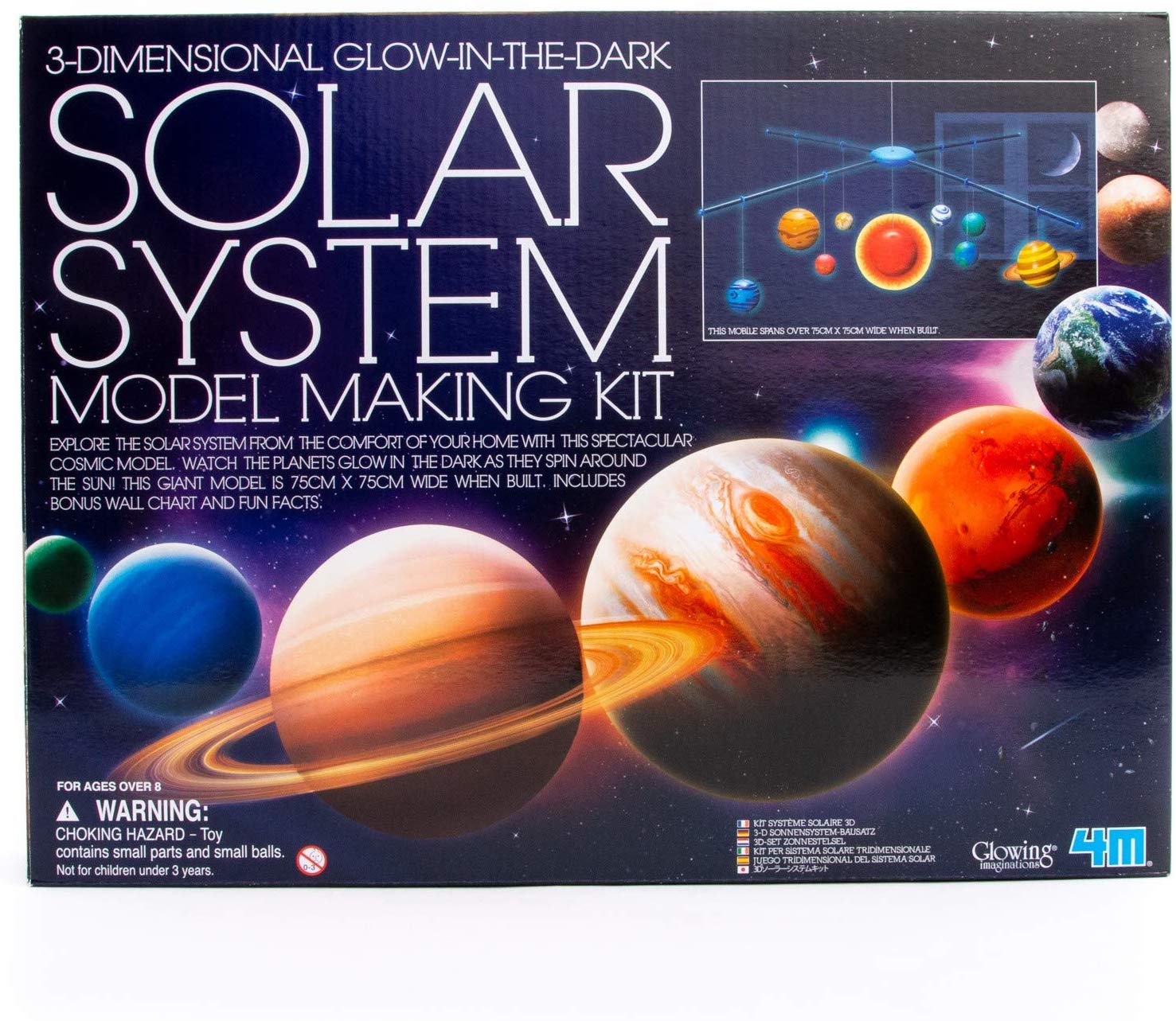 3d Solar System Mobile