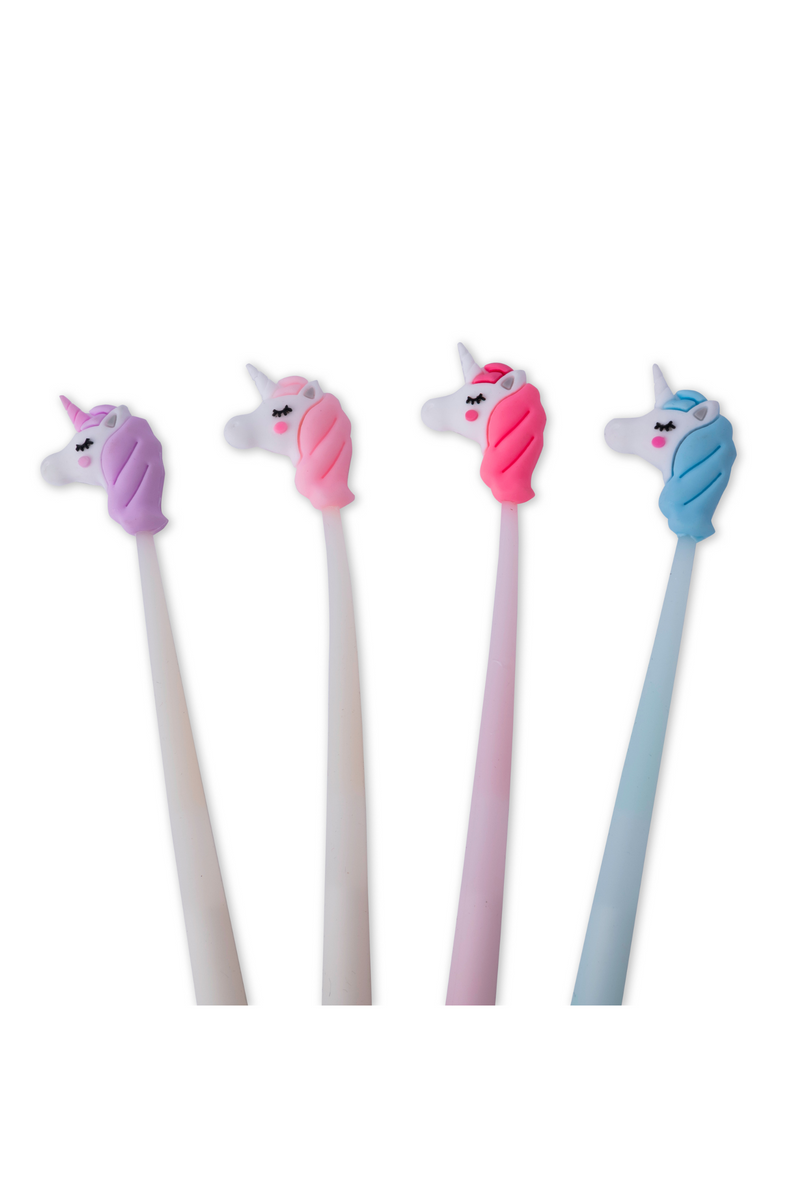 Unicorn Jiggle Wiggle Pens, 48pcs, Assorted