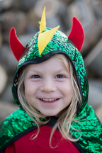 Reversible Dragon Knight Cape (5-6 years)