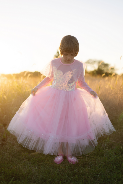 Elegant in Pink Dress