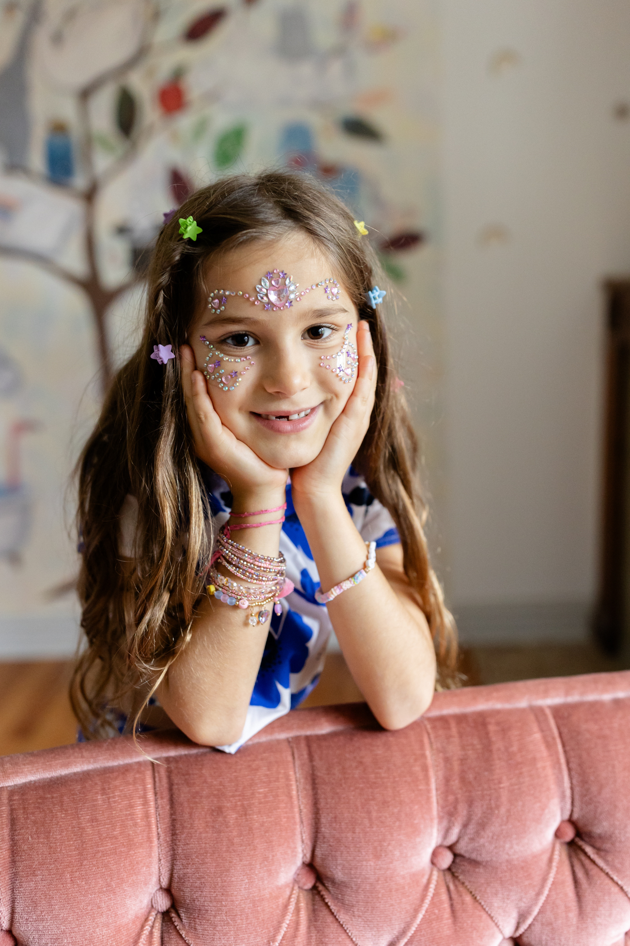 Face Crystals - Butterfly Princess Set