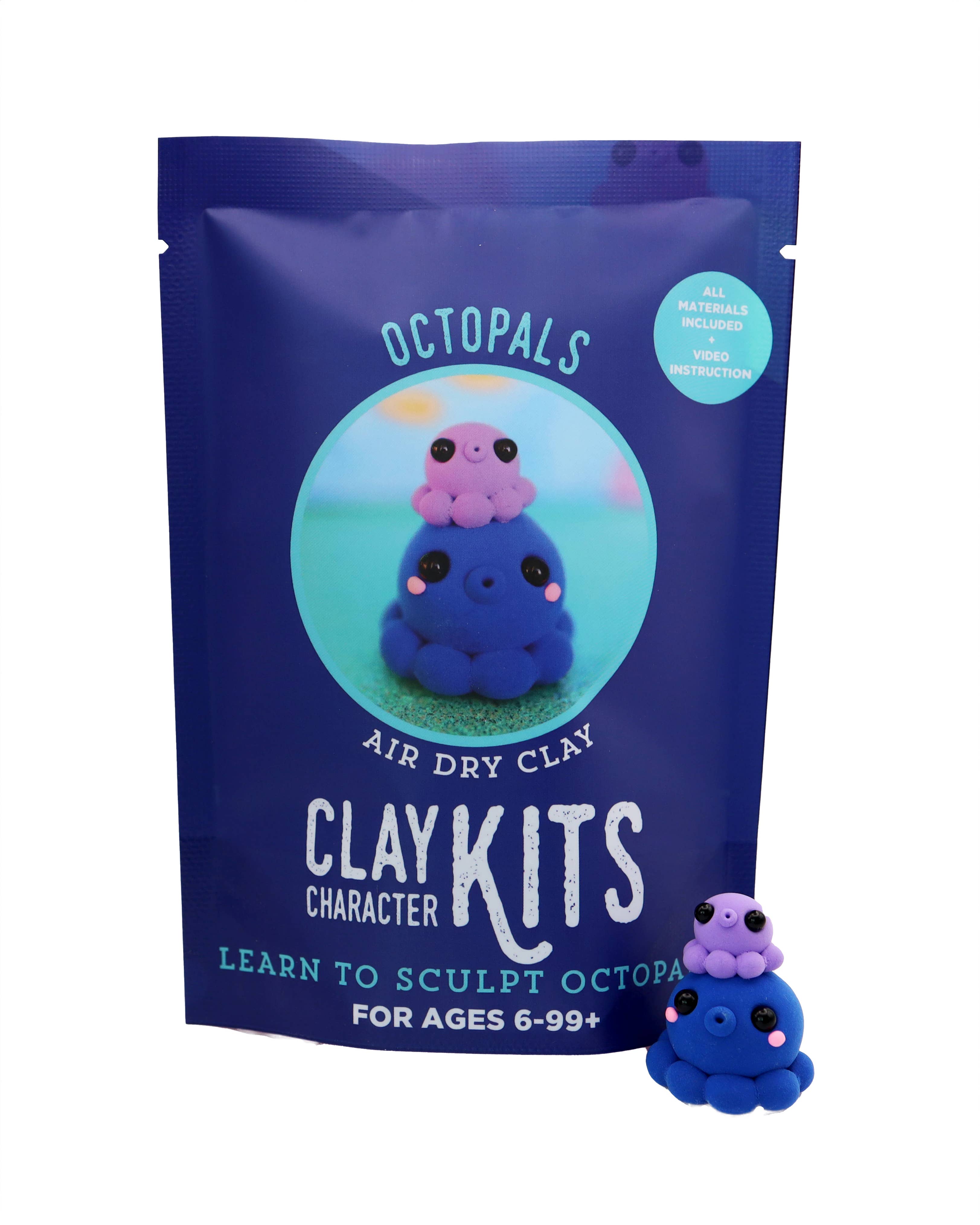 Octopals DIY Air Dry Clay Kit