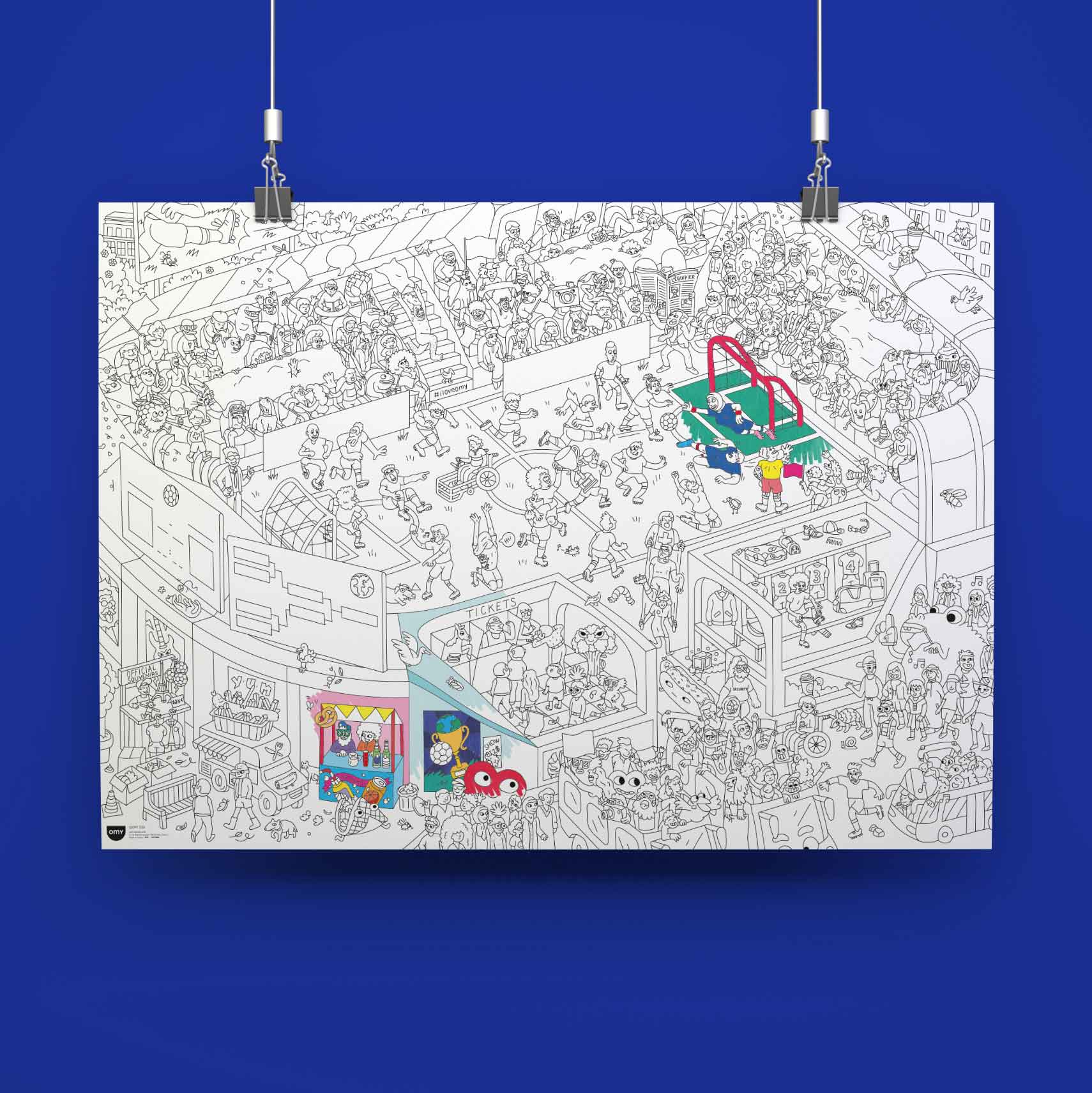 Soccer Goal - Giant Poster
