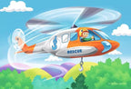 MFP Rescue Vehicles 2, 3, 4, 5 pc Puzzles