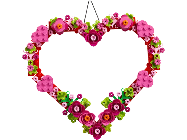 Lego: Heart Ornament