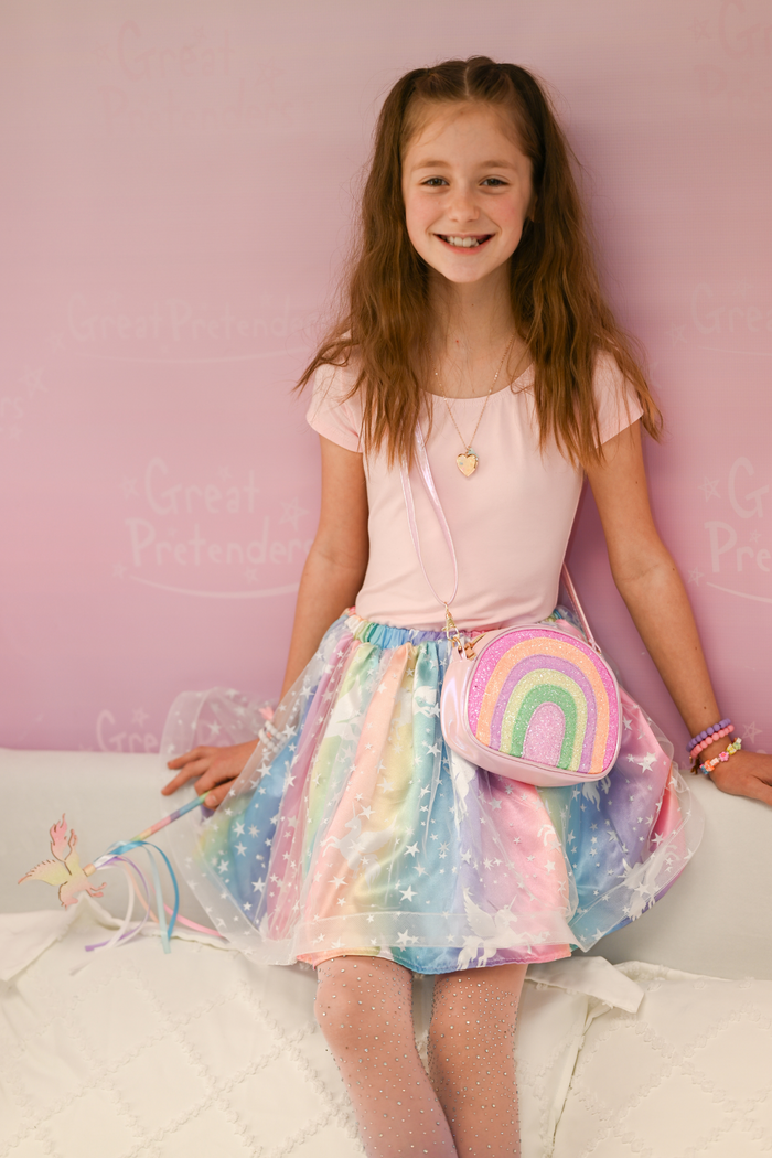 Enchanted Unicorn Skirt and Wand Set