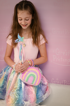 Enchanted Unicorn Skirt and Wand Set