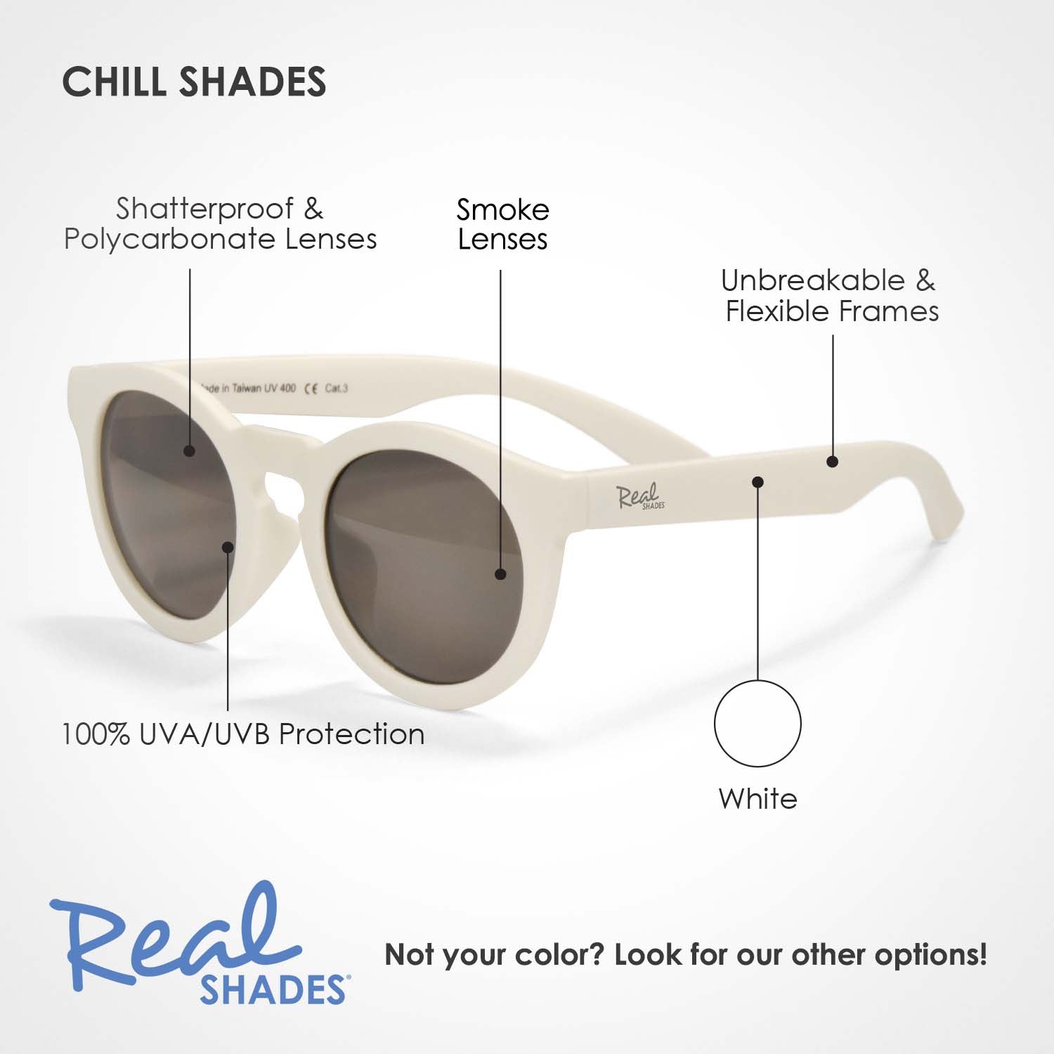 Real Shades - Chill - White