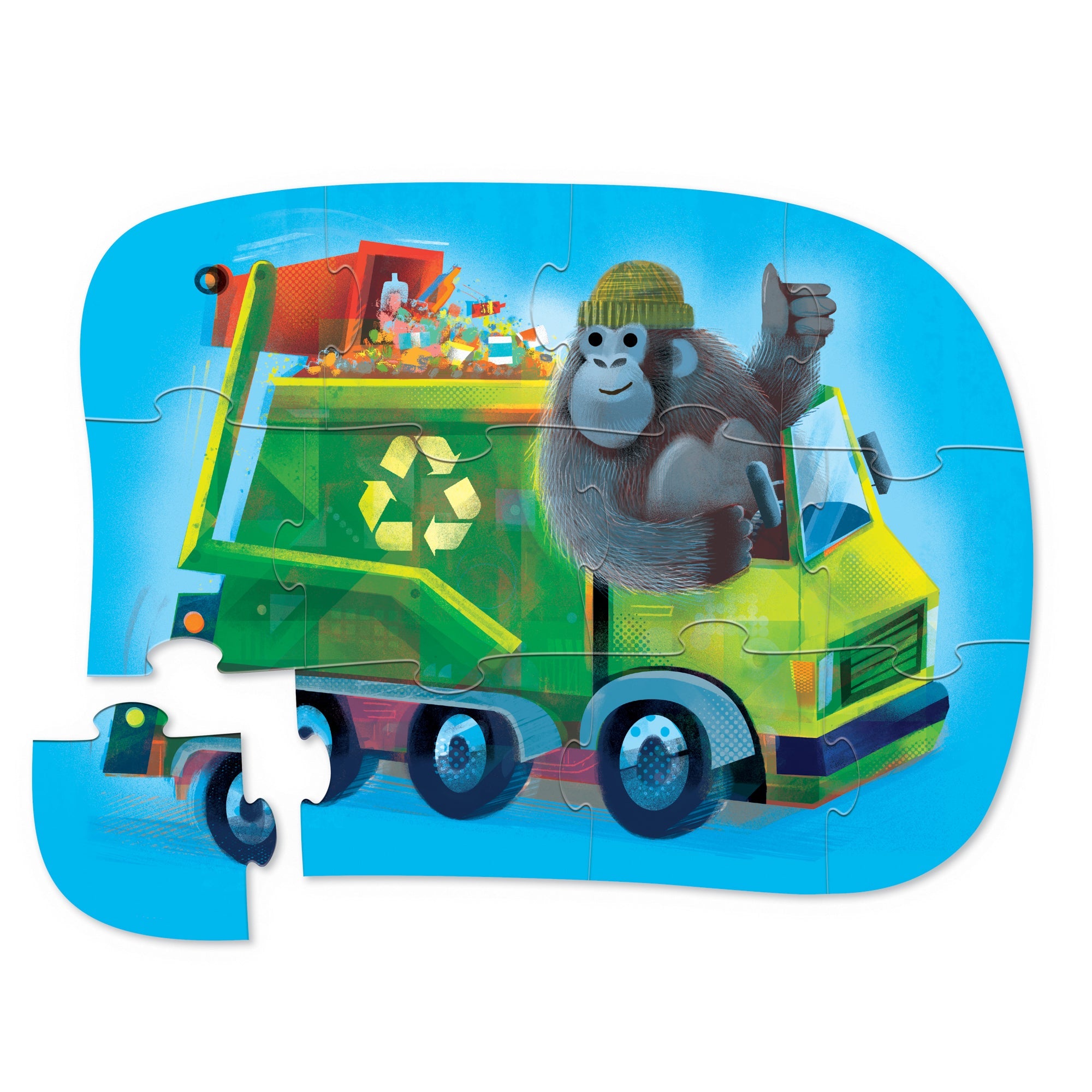 12-pc Mini Puzzle / Go Gorilla