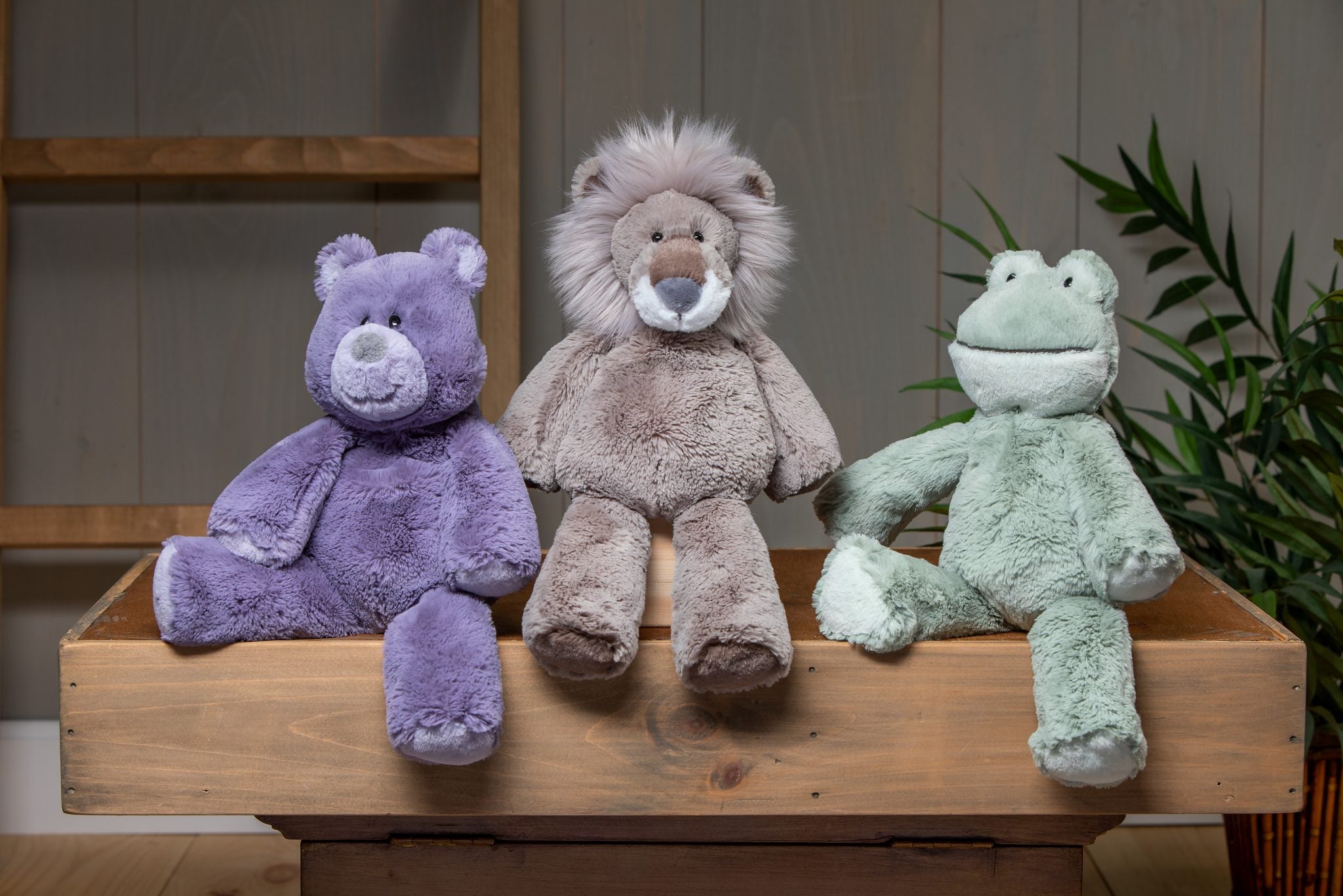 Marshmallow Zoo - Mossy Frog 13"