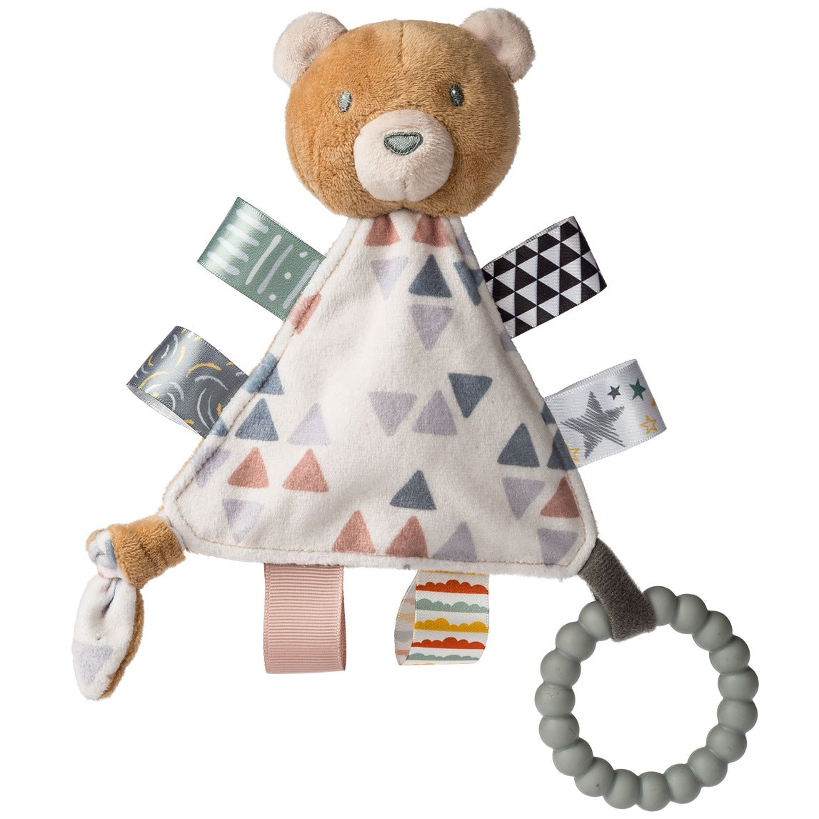 Taggies Triangle - Teether Toy - Teddy