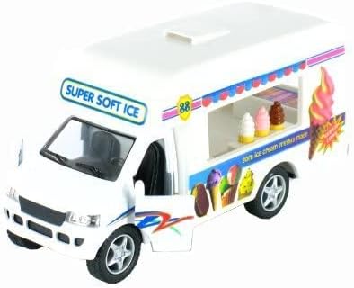 Pull-Back Ice Cream Truck 5"