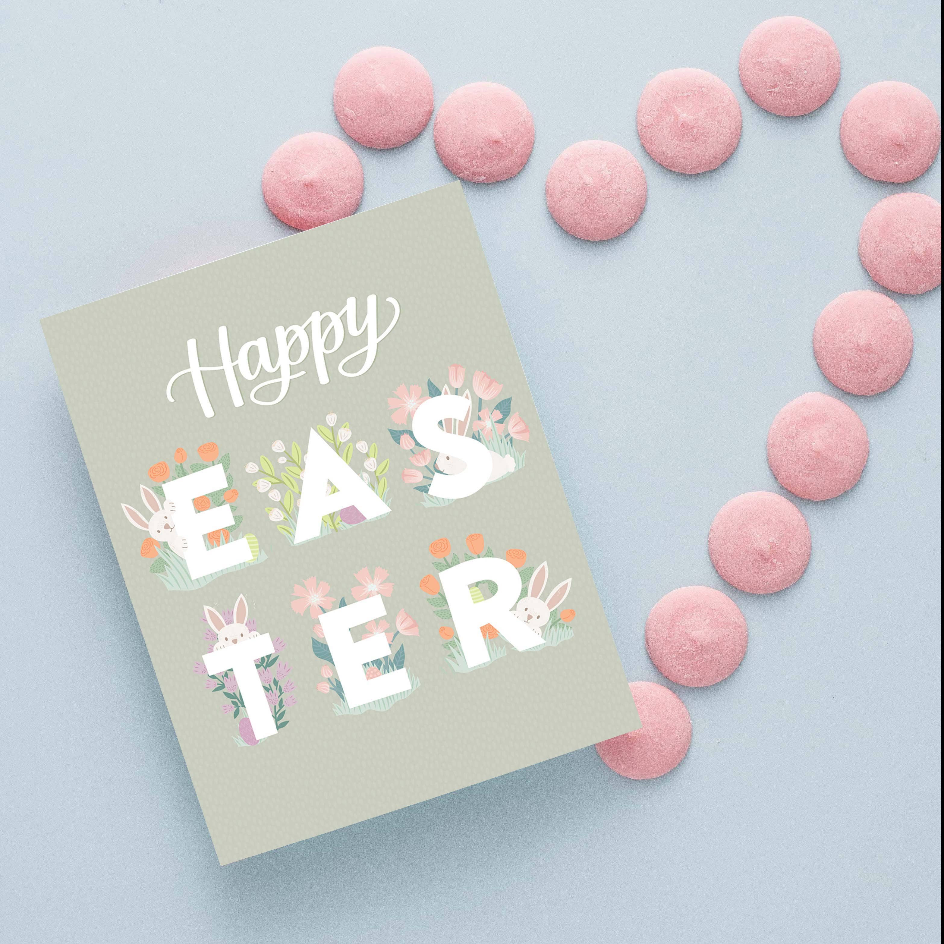 Happy Easter Greeting Card