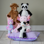 Marshmallow Zoo - Junior Clyde Cow 9"