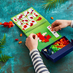 Puzzle by Number - Activity Pad - Dinosaurs-125pcs