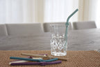 Luxe Silicone Animal Straws with Cleaning Brush