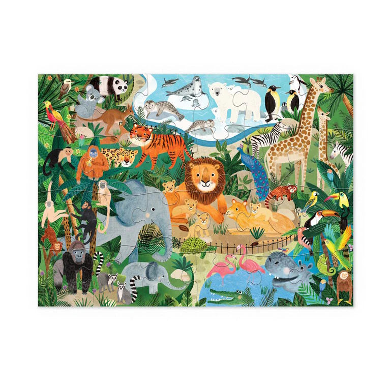 24-pc Puzzle / Zoo