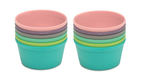 Rainbow Silicone Food Cups