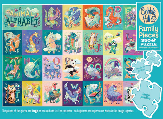 Animal Alphabet 350 Pieces