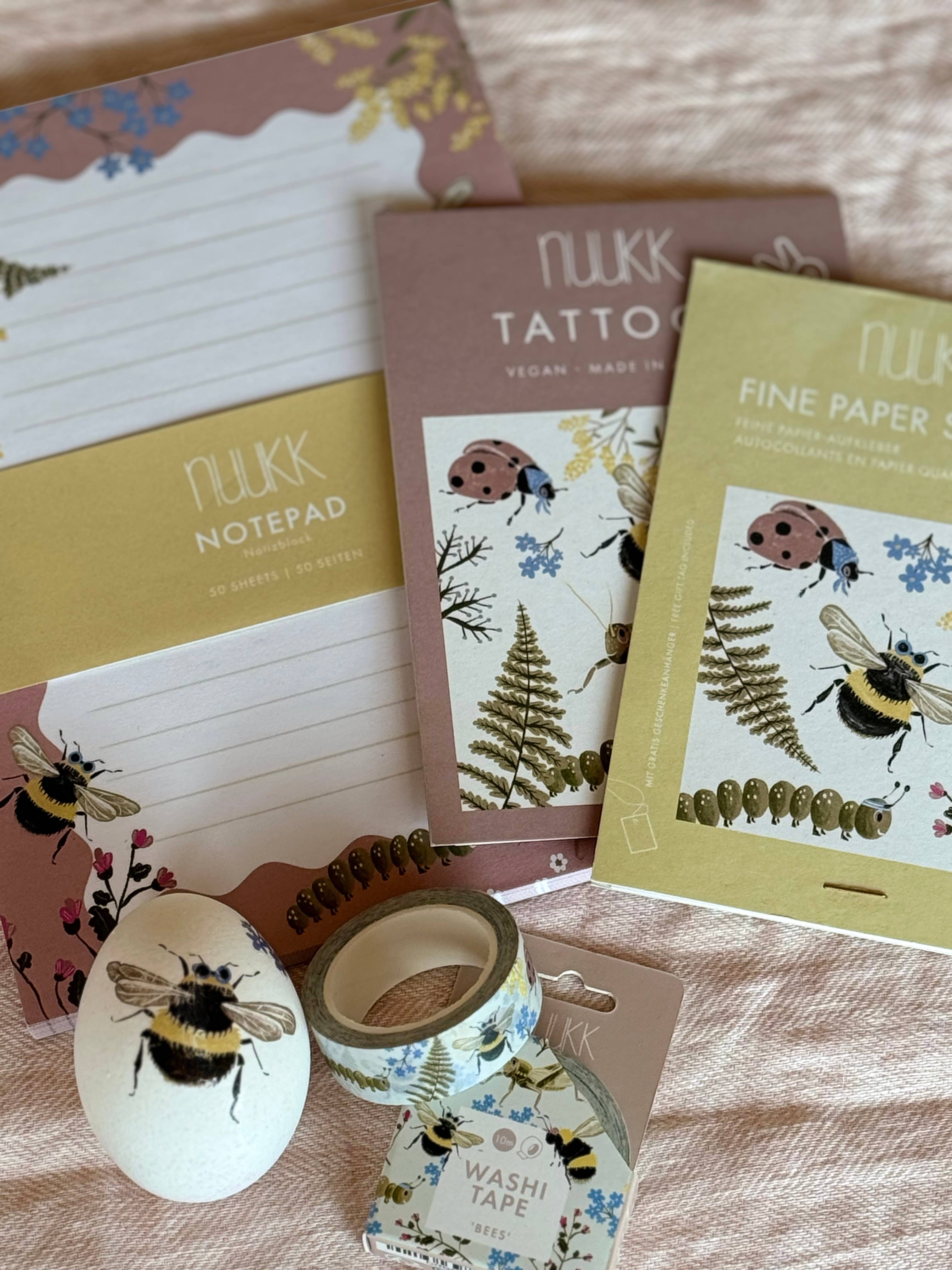 Temporary Bee Tattoos