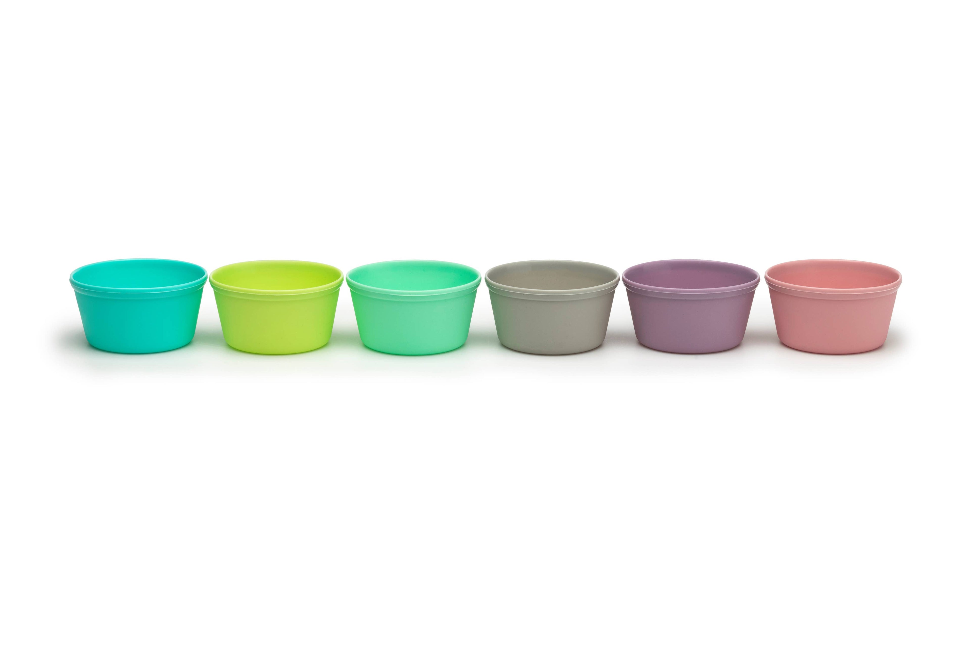 Rainbow Silicone Food Cups