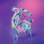 Holographic Light-Up Origami Unicorn