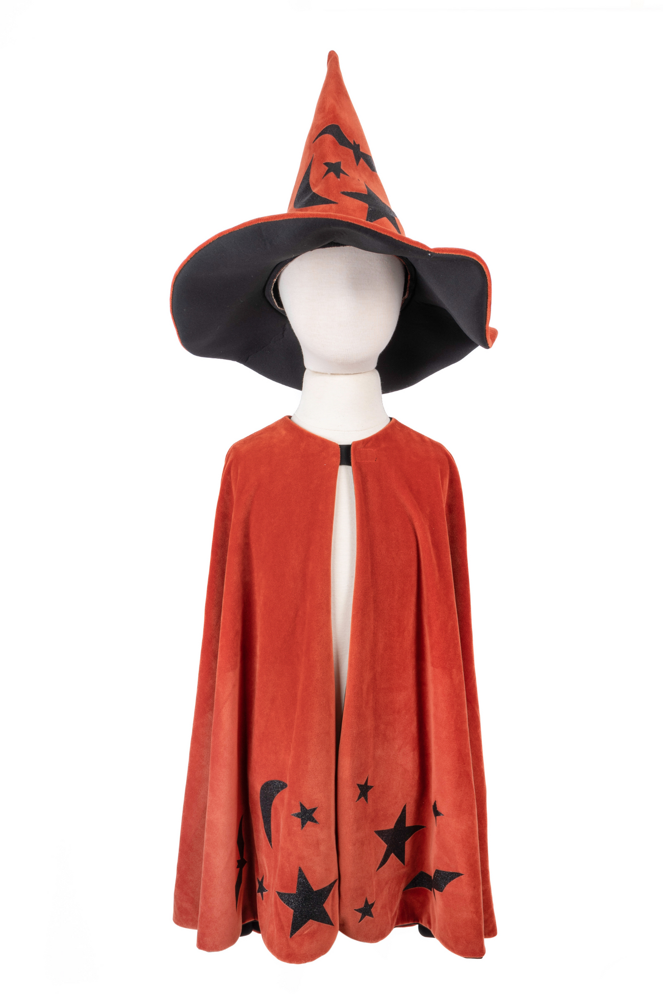Autum Embers Wizard Cape and Hat