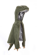 Green T-Rex Cuddle Cape