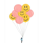 Smiley Balloons Card