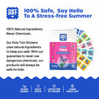 NATPAT Trailpatch - Tick Repellent Stickers for Kids