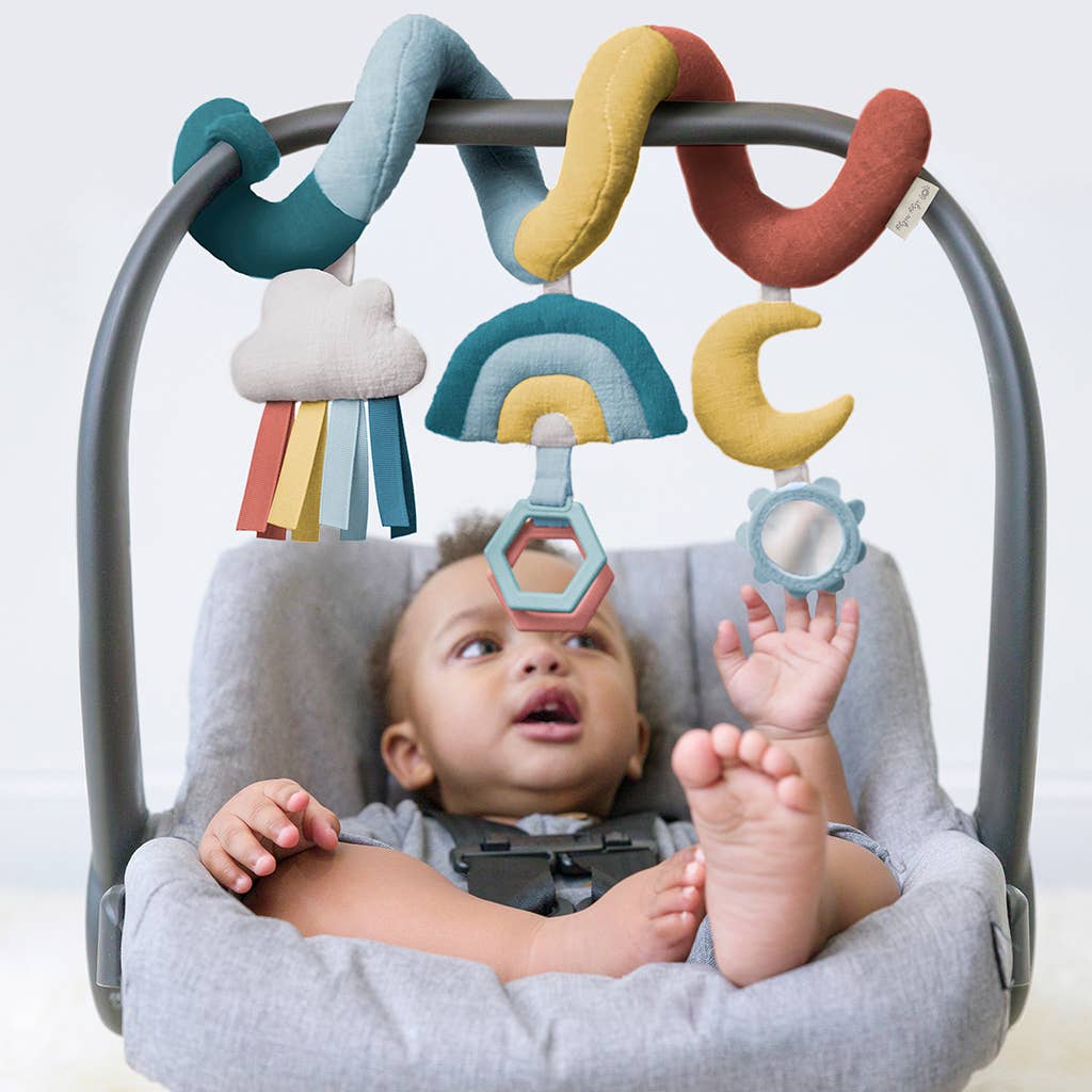Itzy Bitzy Spiral Car Seat Activity Toy