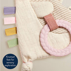 Bitzy Crinkle™ Sensory Toy With Teether