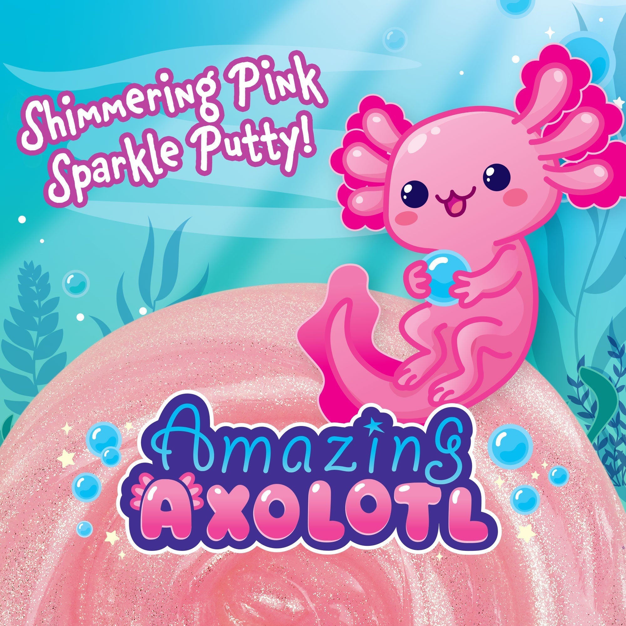 4" Thinking Putty - Amazing Axolotl