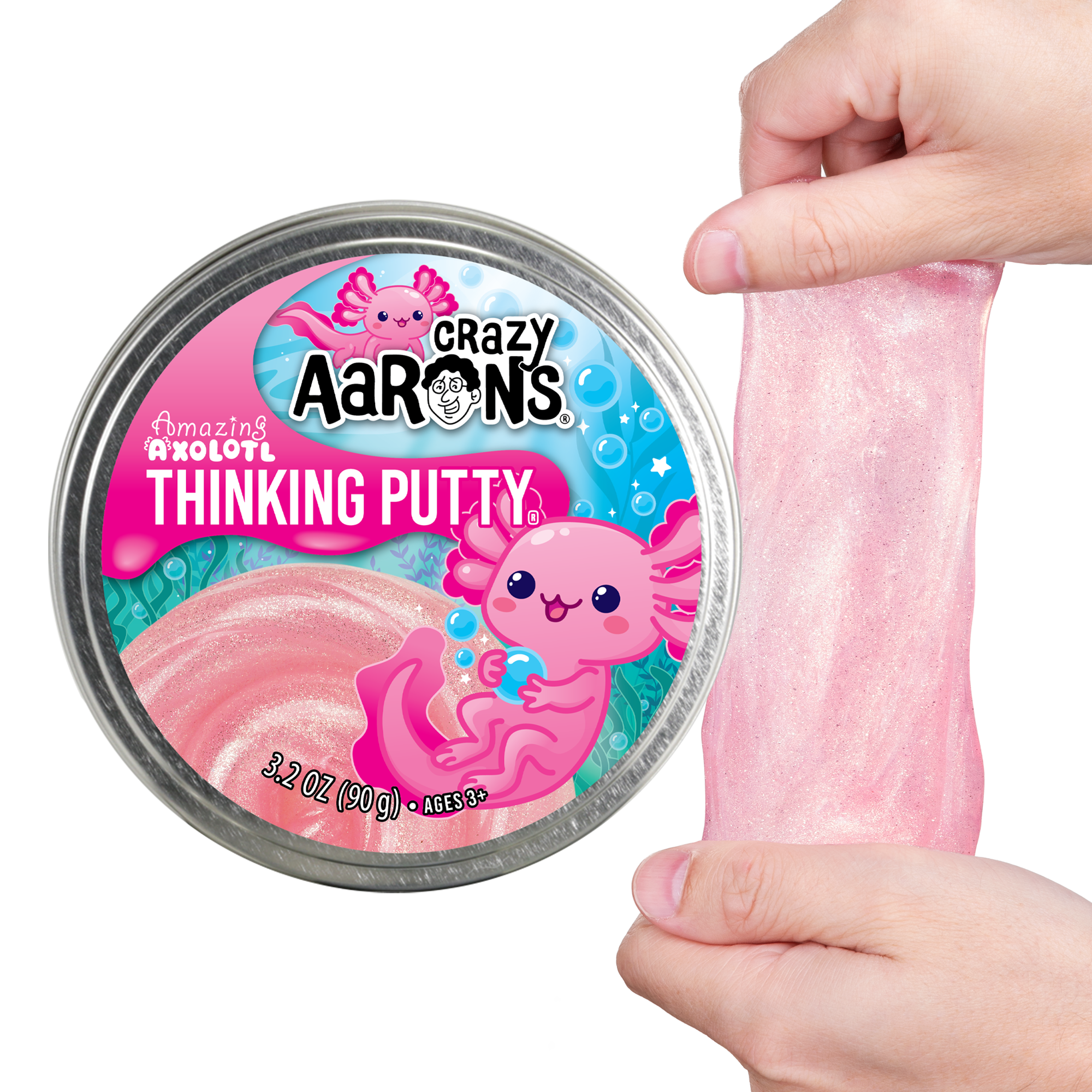 4" Thinking Putty - Amazing Axolotl