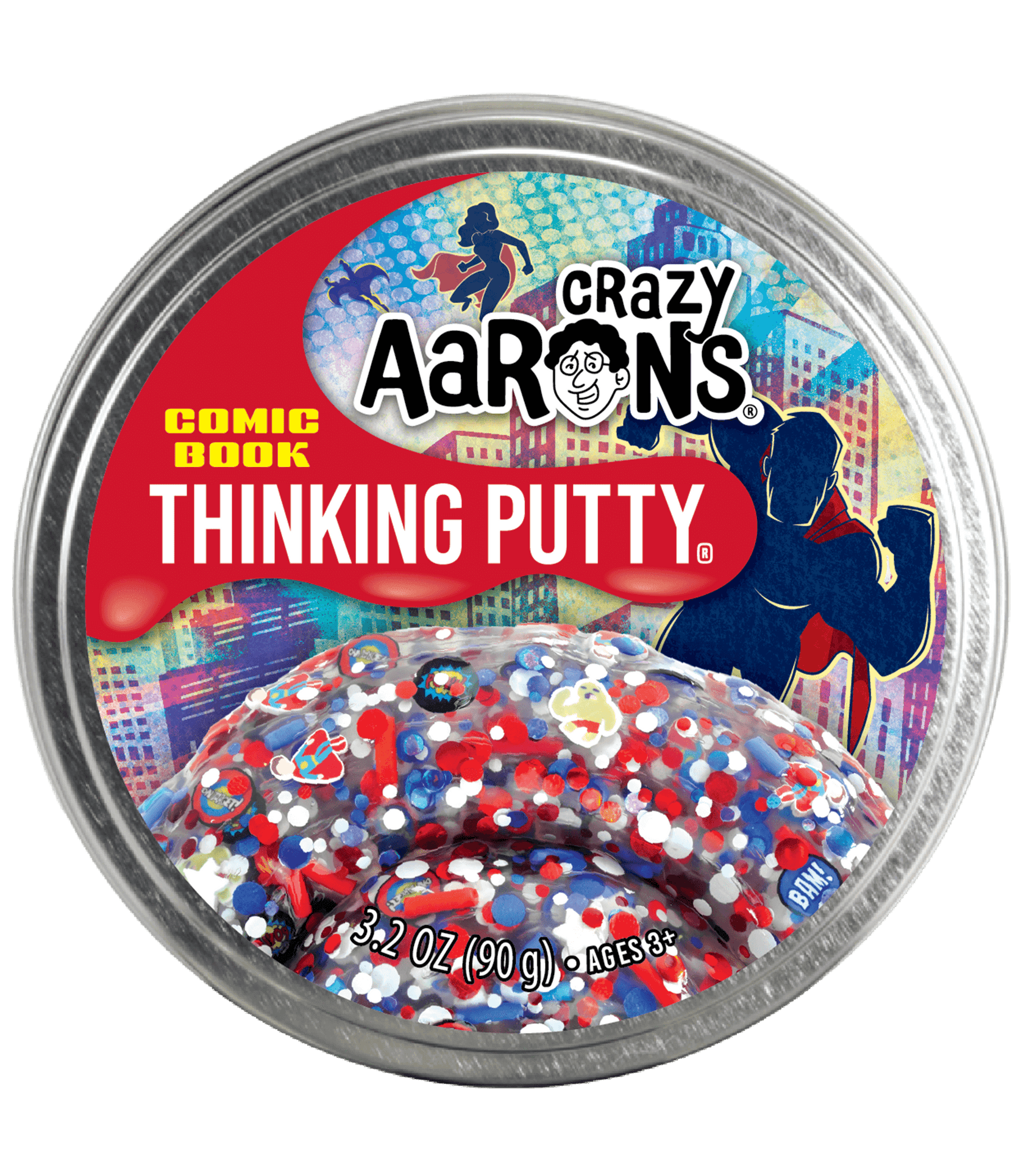 4" Thinking Putty - Comic Book 