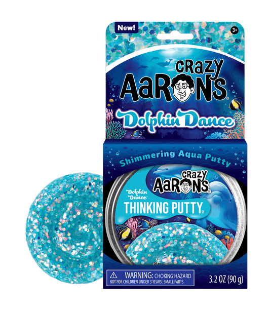 4" Thinking Putty - Dolphin Dance