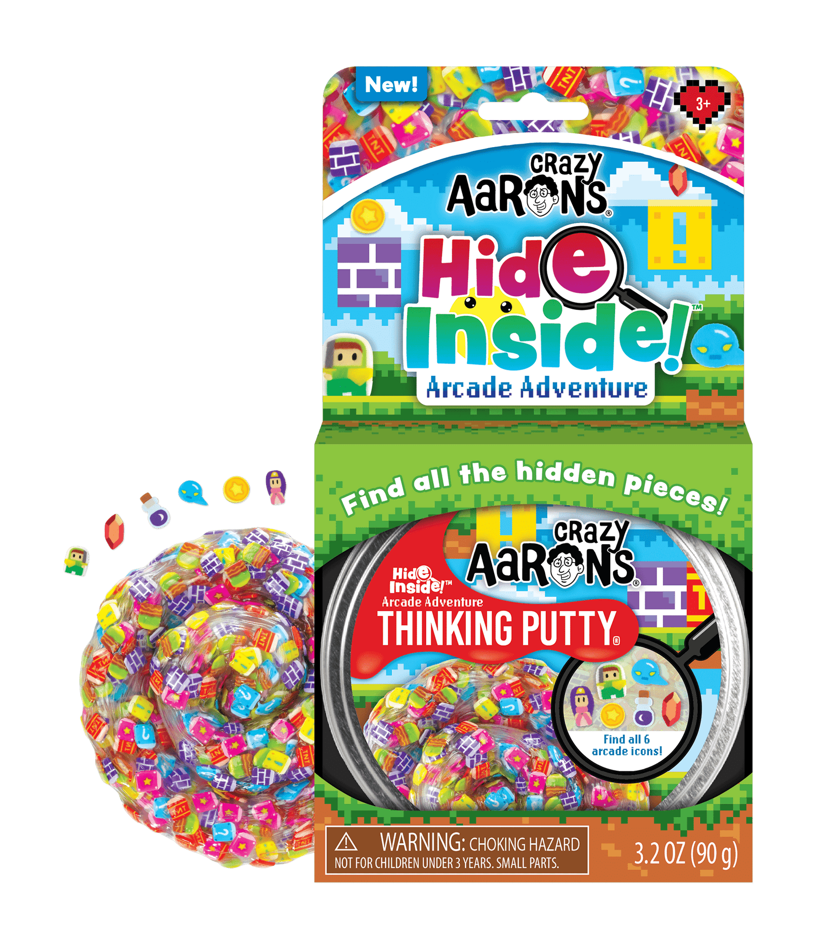 4" Thinking Putty - Arcade Adventure