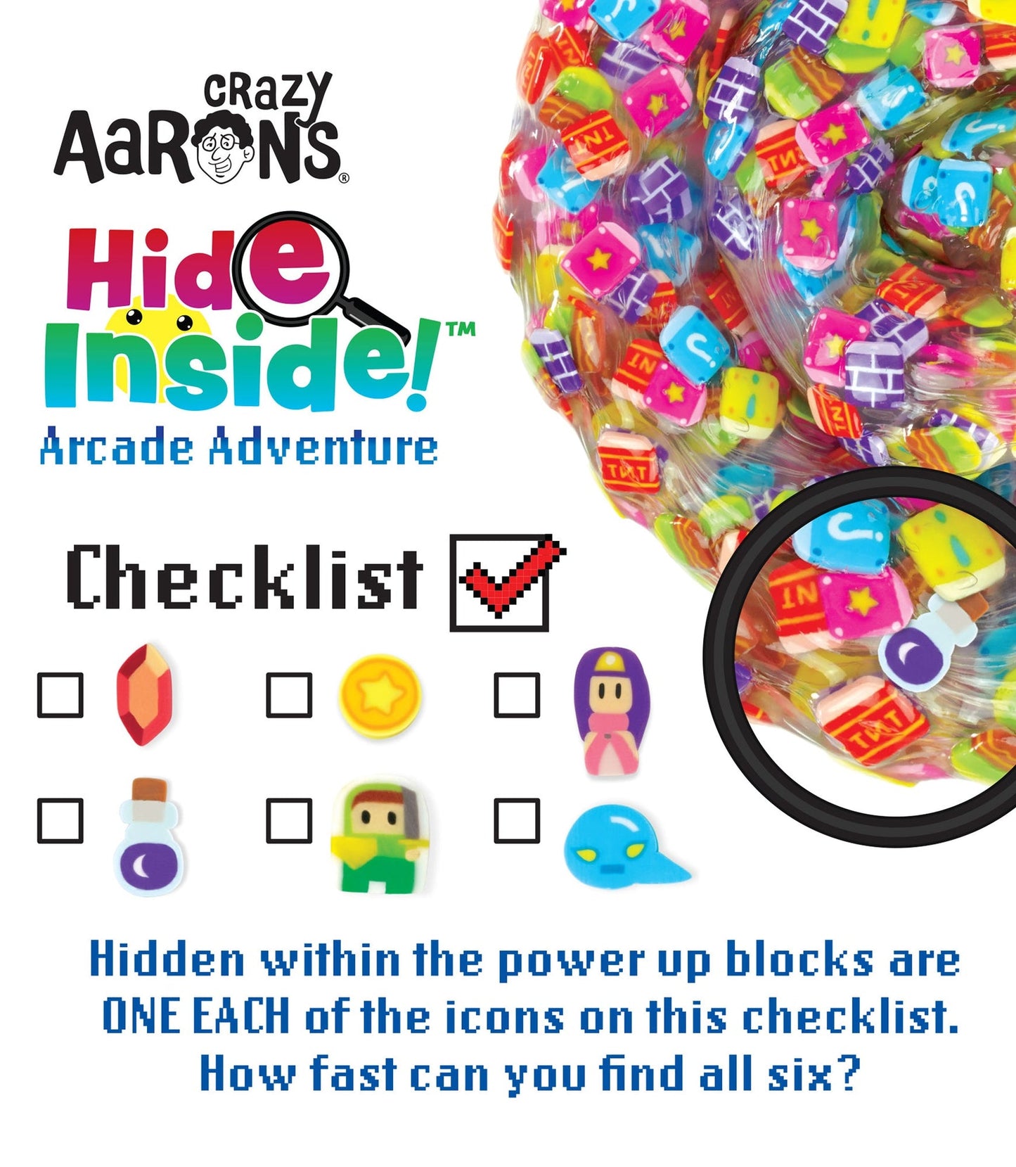 4" Thinking Putty - Arcade Adventure