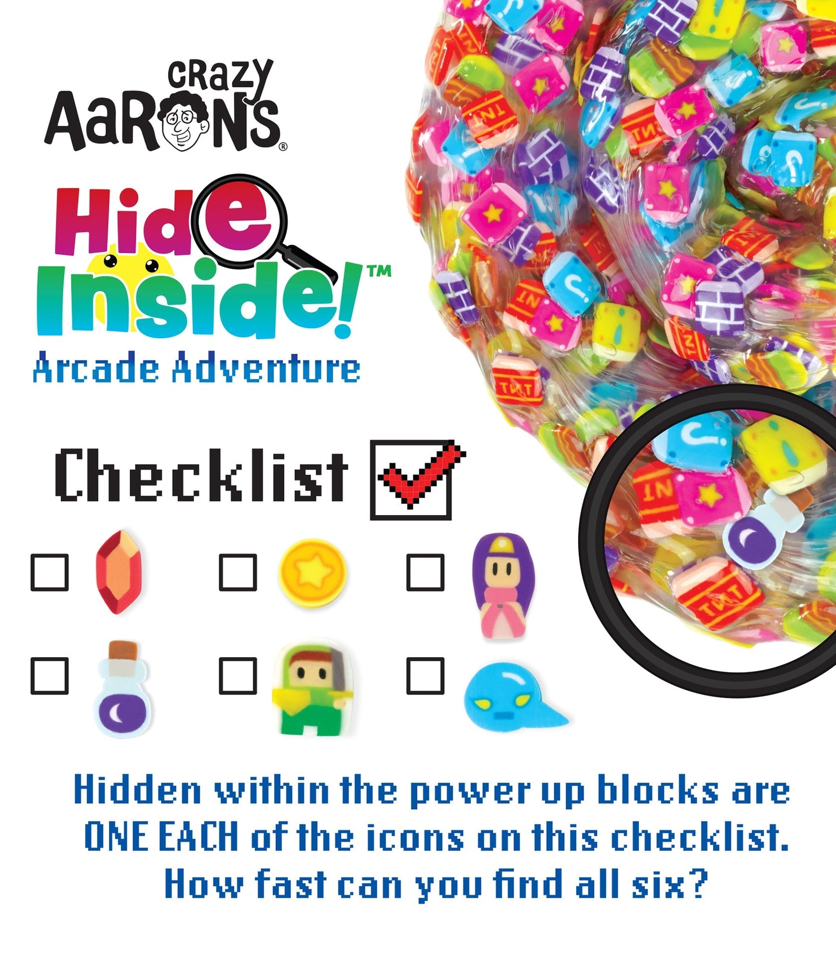 4" Thinking Putty - Arcade Adventure