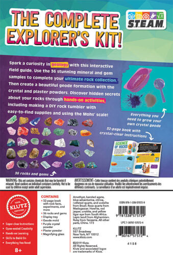 Klutz: Maker Lab: Rocks, Gems & Geodes