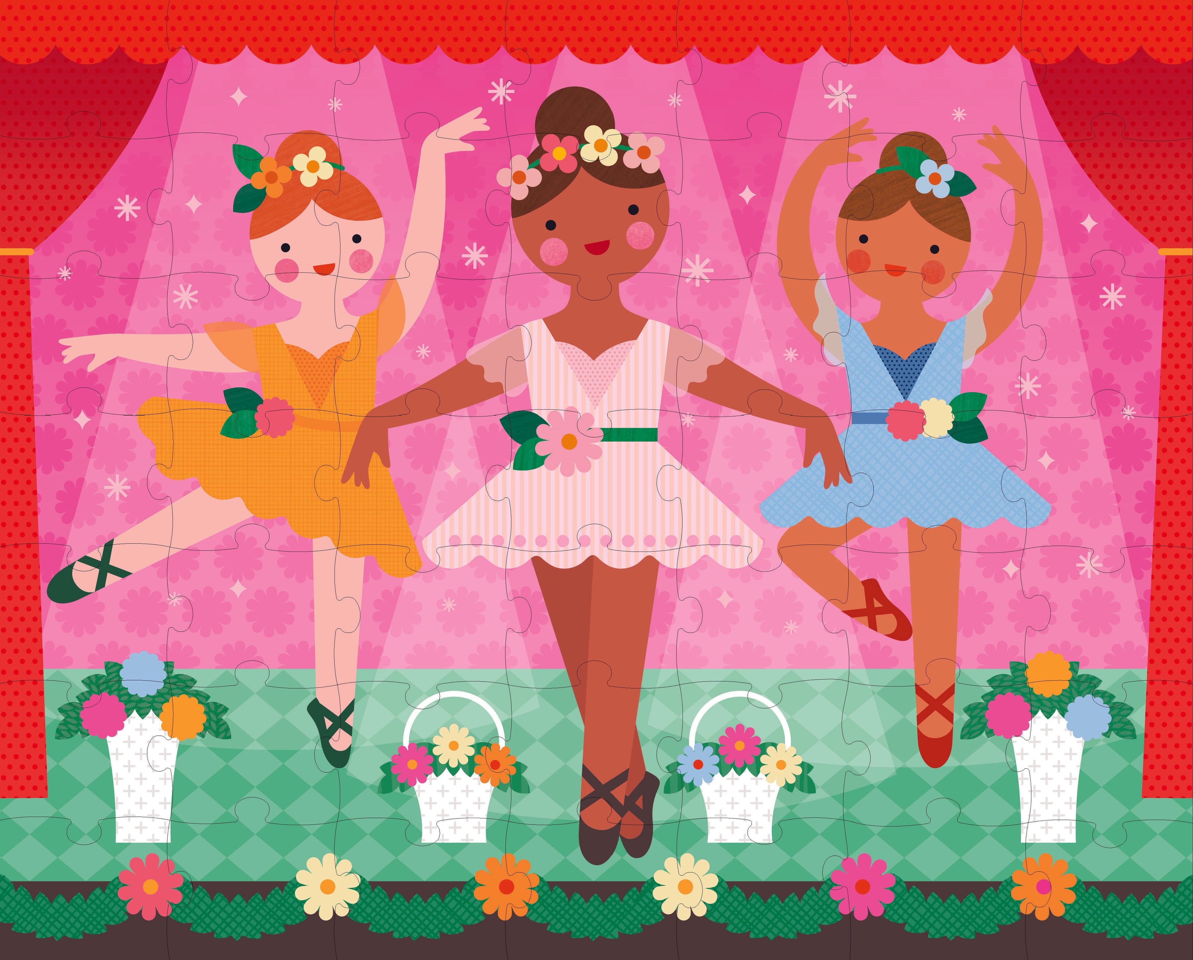 Ballerina Two-sided On-the-Go Puzzle