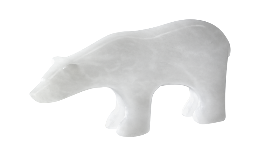 Polar Bear Alabaster Carving Kit