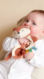 Bitzy Crinkle™ Sensory Toy With Teether