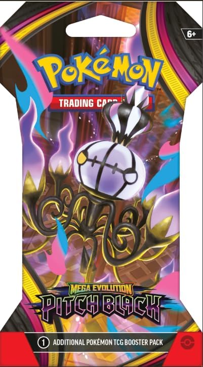 Pokemon Pitch Black Mega Evolution Booster Pack