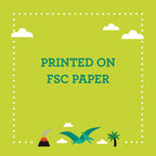 Coloring Book with Stickers Dinosaurs