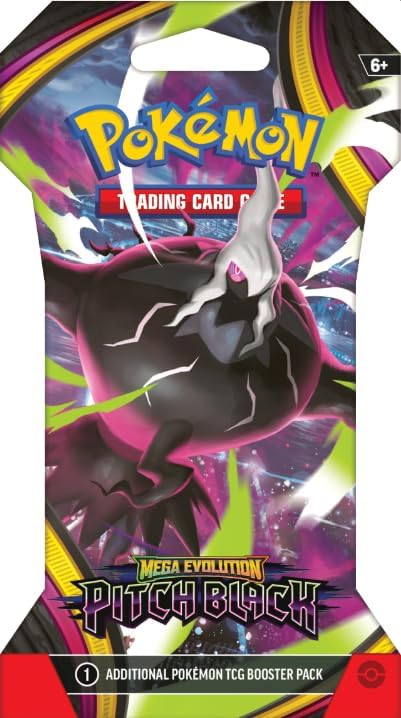 Pokemon Pitch Black Mega Evolution Booster Pack